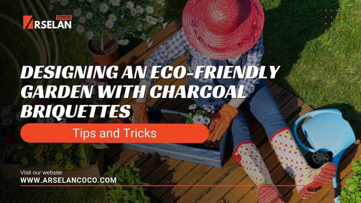 🌿 Eco-Friendly Garden Design with Charcoal Briquettes 🌿