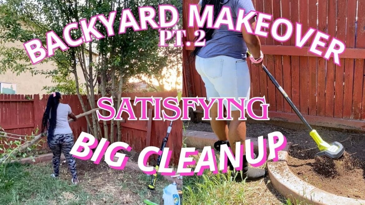 DIY BACKYARD MAKEOVER & YARD WORK CLEAN UP! | SPRINKLER REPAIR | GARDENING | LANDSCAPE | DIG PT. 2 DIY BACKYARD MAKEOVER & YARD WORK CLEAN UP! | SPRINKLER REPAIR | GARDENING | LANDSCAPE | DIG PT. 2