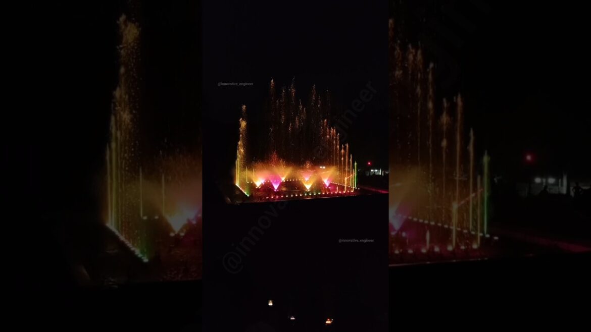 Musical Fountain - Brindavan Garden, Mysuru - Part 1 #shorts