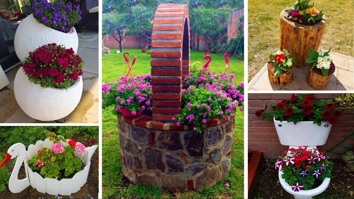 50 Creative Planter Garden Ideas | Unique Ways to Showcase Your Plants!