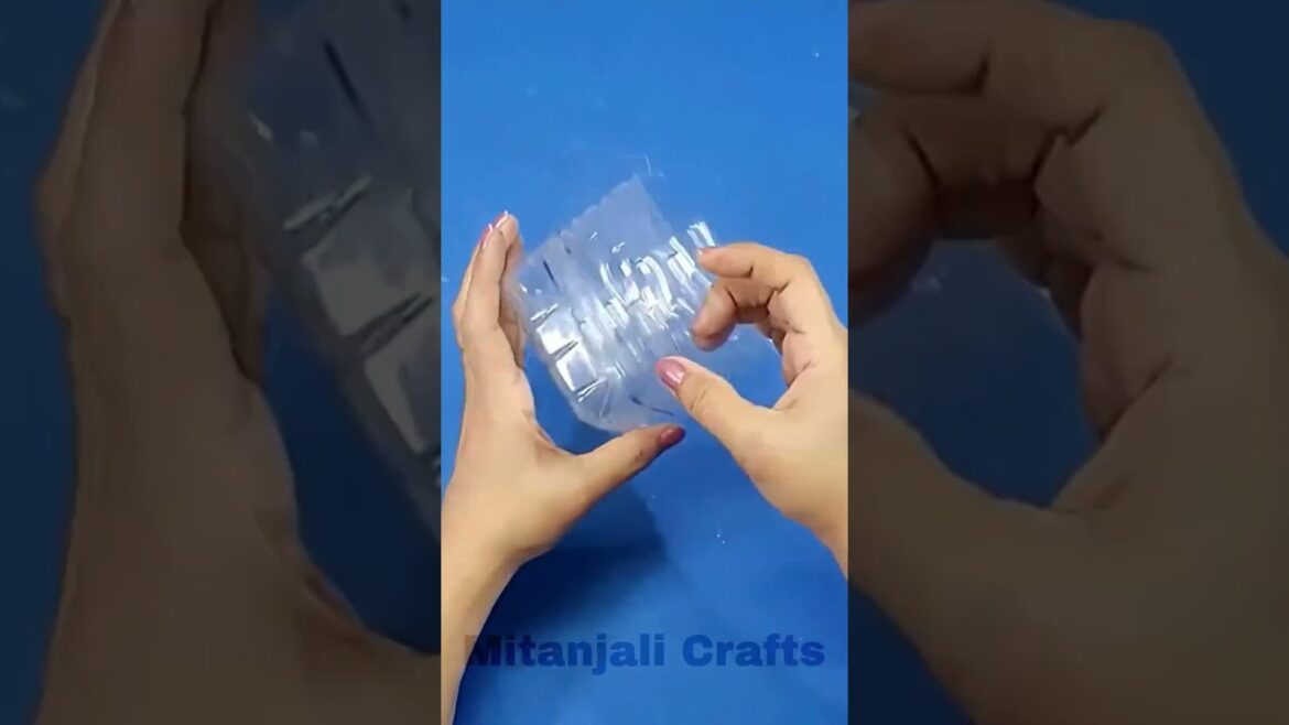 plastic container planting idea 😱🔥#shorts #craft #diy #creative #viral #artandcraft #youtubeshorts