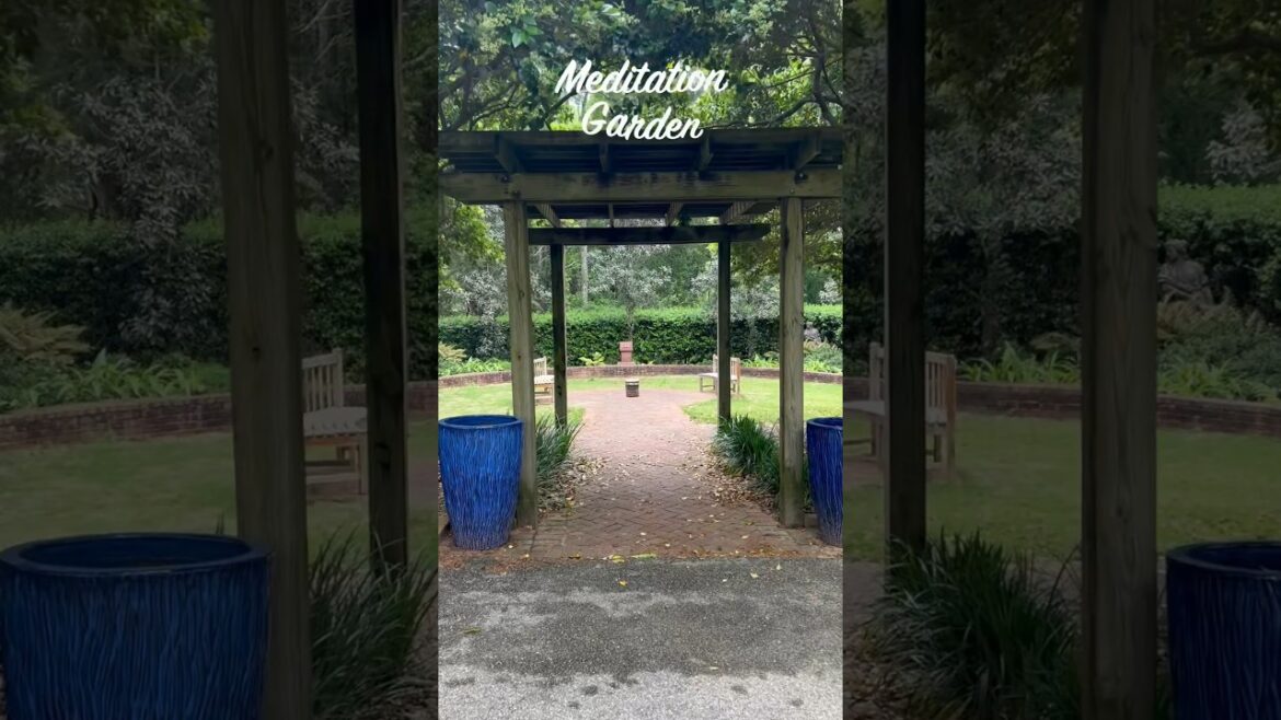 Meditation Garden. Dothan Alabama Botanical Gardens #garden #gardendesign Meditation Garden. Dothan Alabama Botanical Gardens #garden #gardendesign