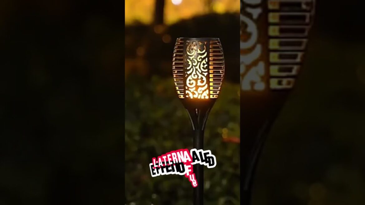 SunBlaze! Lanterna Led Effetto Fuoco #sun #sunpower #light #gardendesign #garden #design #viral