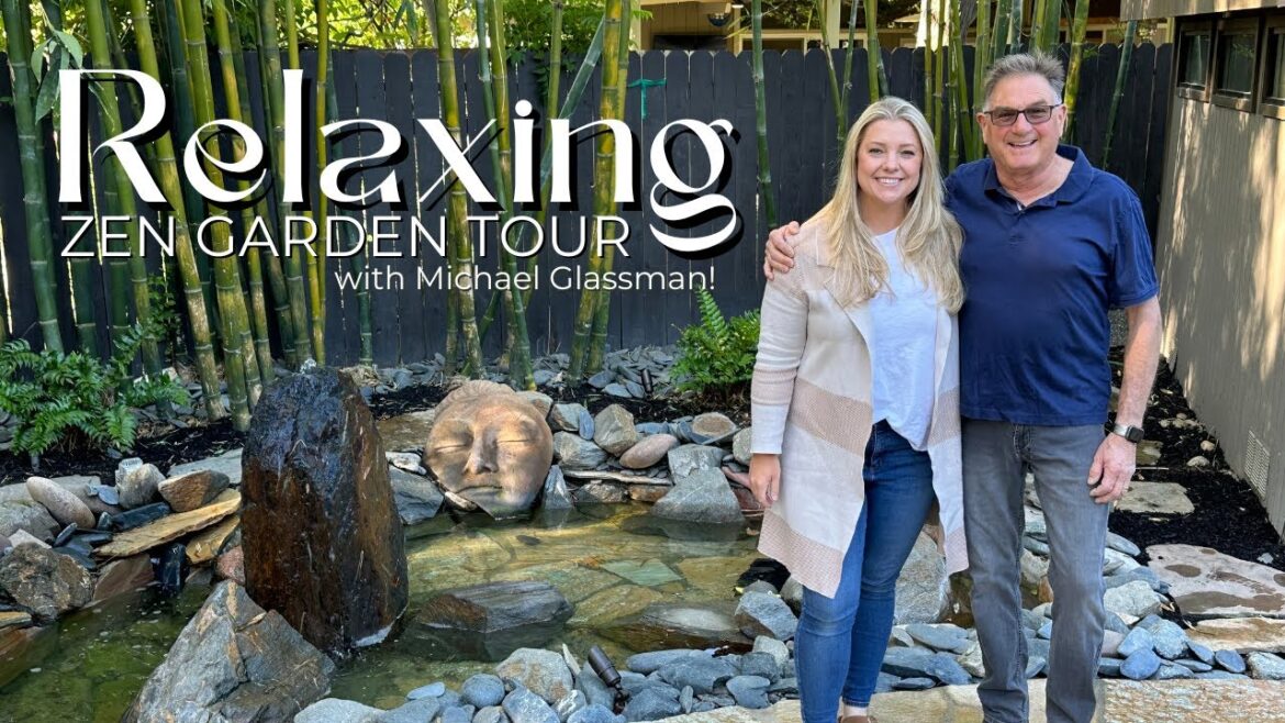 Take a Deep Breath 😌 Zen Garden Tour Designed by Michael Glassman!