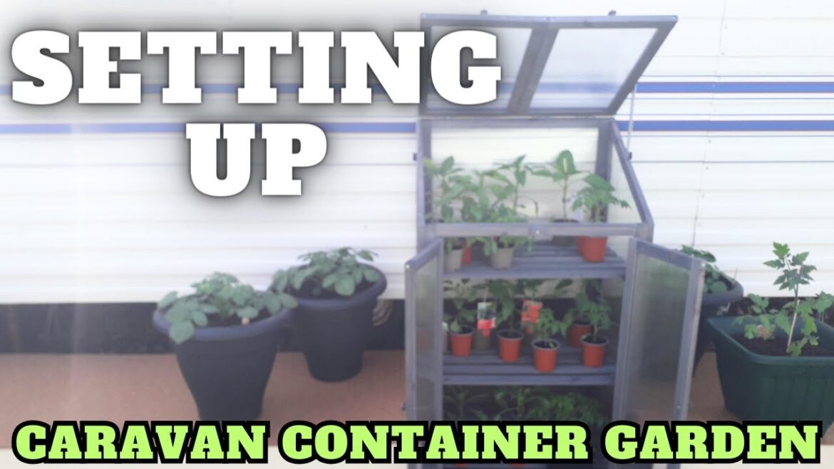 Setting up The Caravan Container Garden