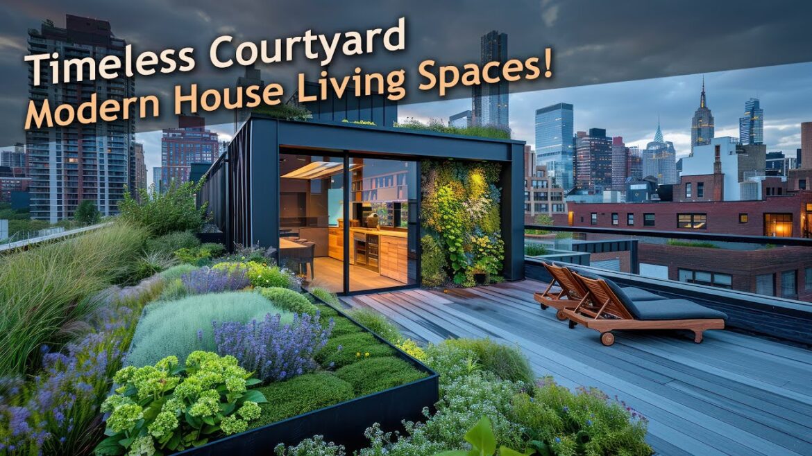 Reviving Tradition: Courtyard Garden Design in Modern Living Spaces!