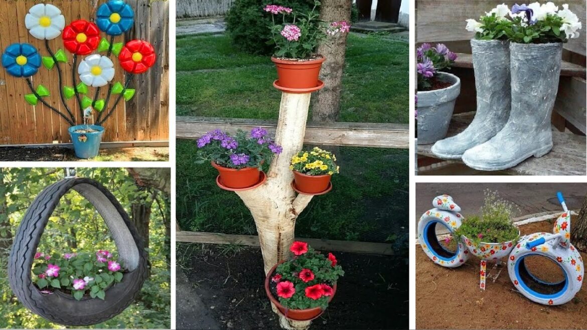 Creative Recycled Garden Ideas: Eco-Friendly Gardening Inspiration