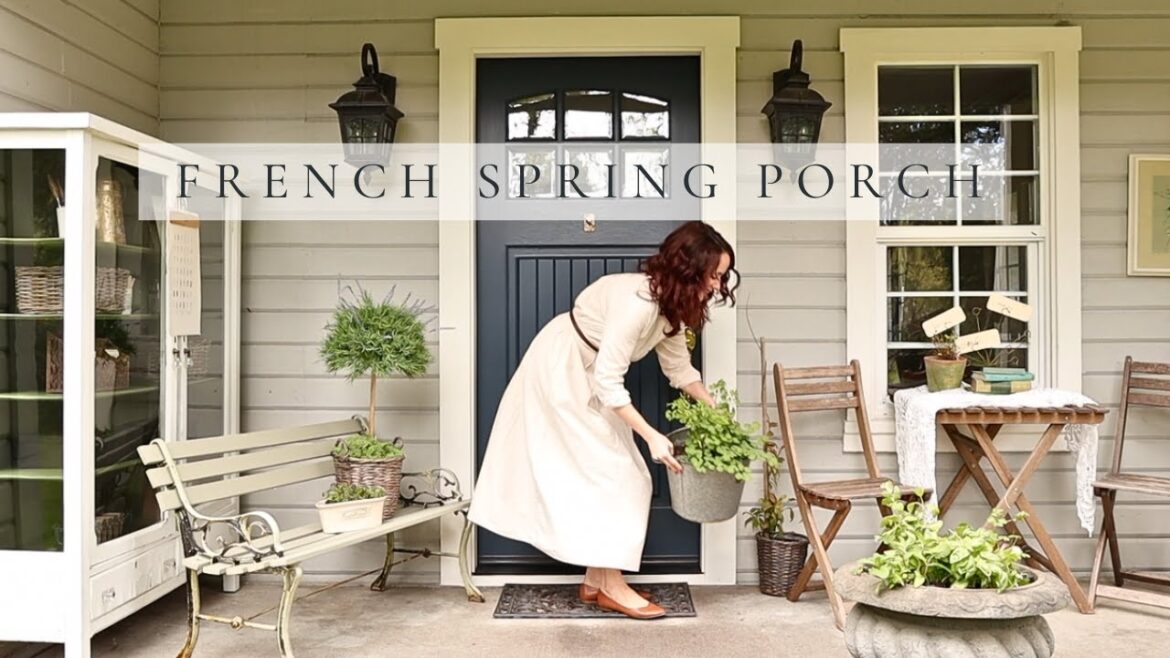Potager Kitchen Garden - Spring Porch Ideas