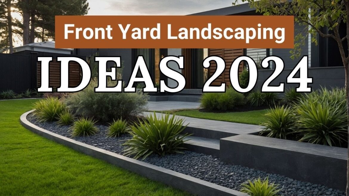 Modern Front Yard Landscaping Ideas 2024: Transform Your Outdoor Space! #FrontYardLandscaping Modern Front Yard Landscaping Ideas 2024: Transform Your Outdoor Space! #FrontYardLandscaping