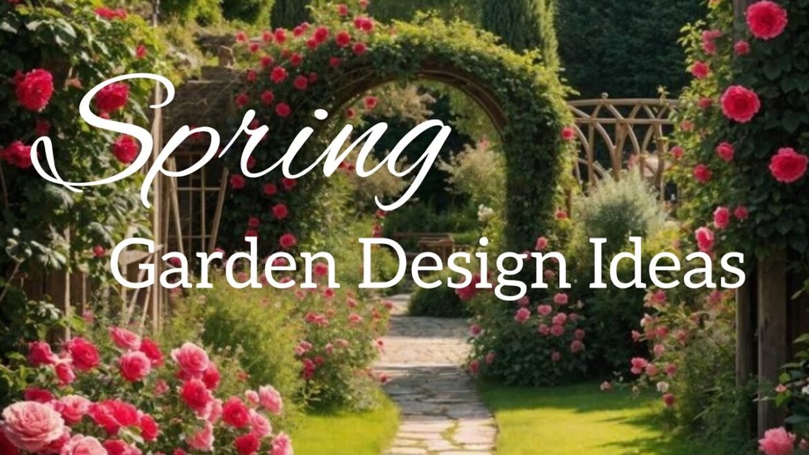 Spring garden design ideas | garden design tips #garden #gardening #gardeningtips