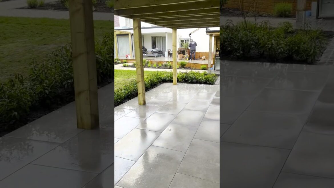 A tour of our latest garden project 🌿 #gardeninspo #gardendesign #garden #luxurygarden