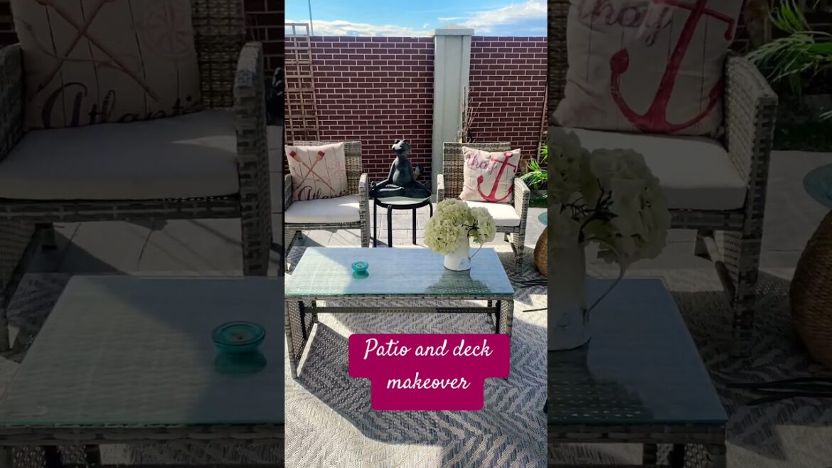 Spring decorating is in my garden #foryou #diy #patio #decoratingideas #garden #design #gardening