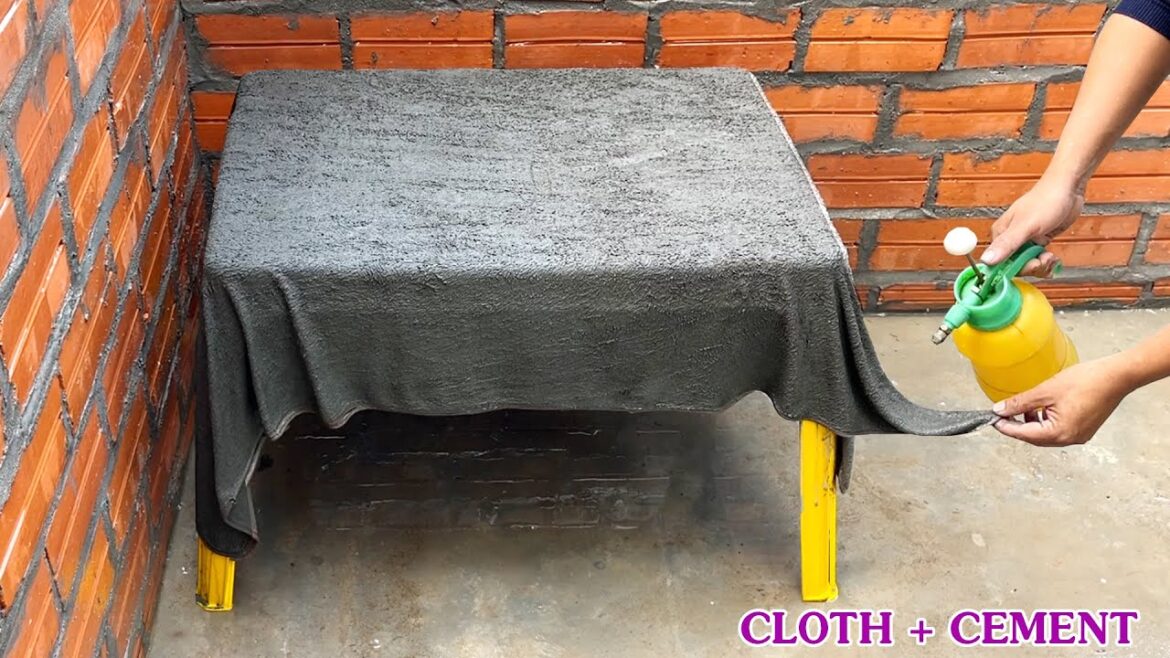 Cloth + Cement - Tips for Decorating - Build Your Dreamy Garden