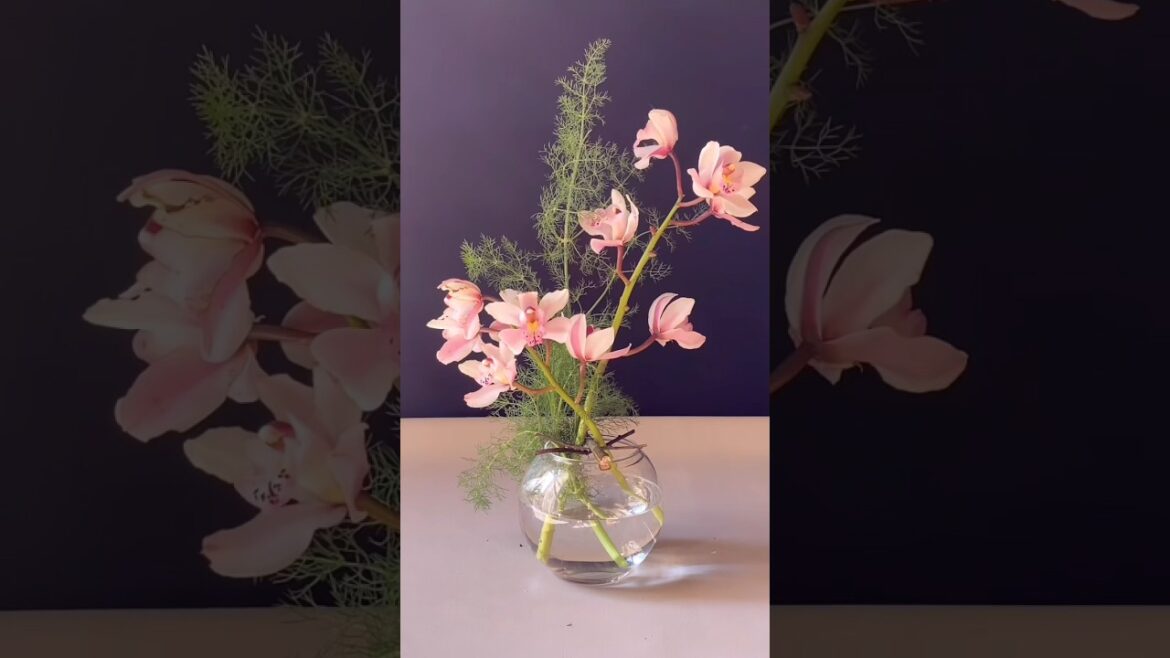 Pretty in Pink: Orchid Flower Arrangement Ideas