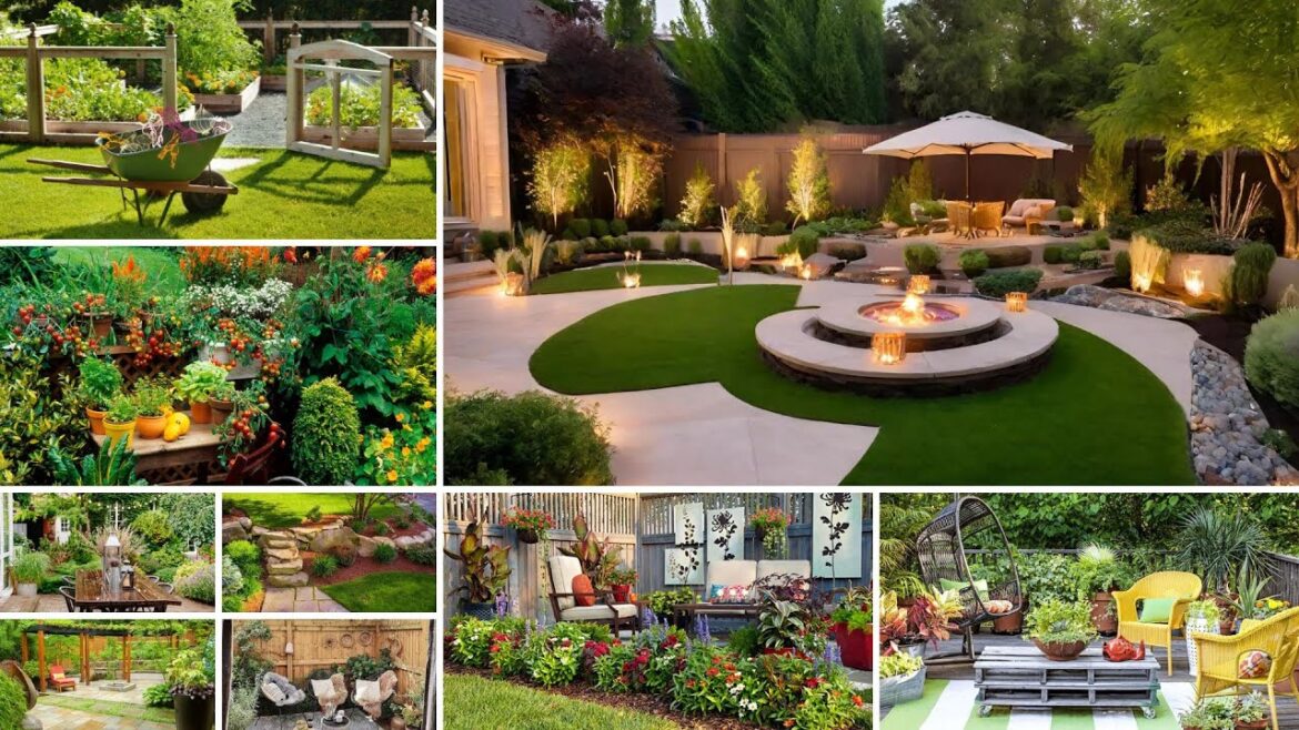 Backyard Garden Landscaping Ideas | Patio Garden Planting Ideas 2024 | Episode 4