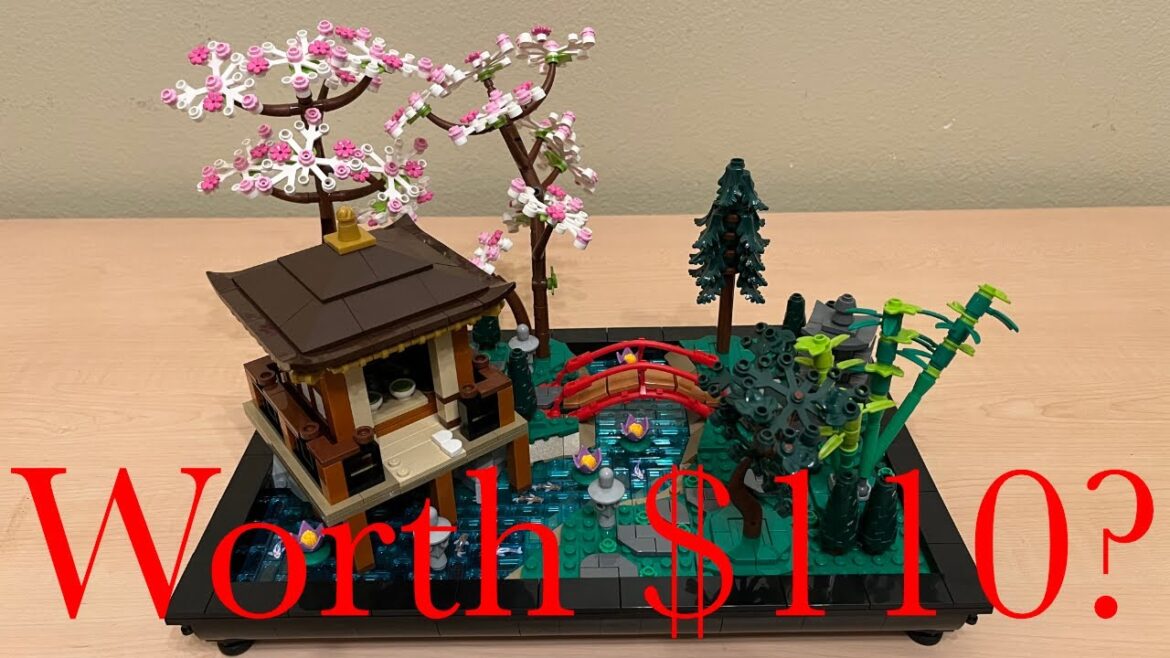 LEGO Icons Tranquil Garden Build and Review  [IS IT WORTH IT?]
