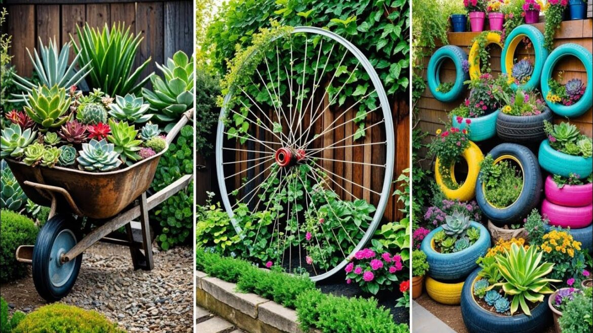 Recycled Garden backyard Ideas : Diy greenhouse design | 30+Farmhouse cottage Decor@90ideas#decor