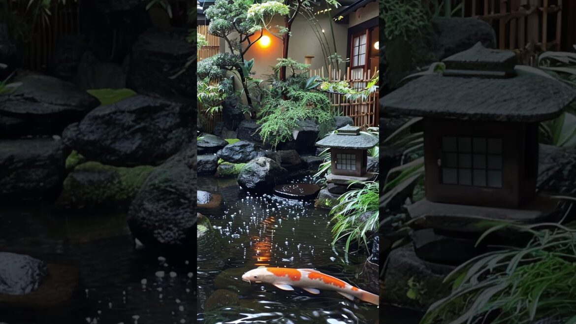 Crafting Your Own Japanese Courtyard Paradise | Home & Garden HR #shorts