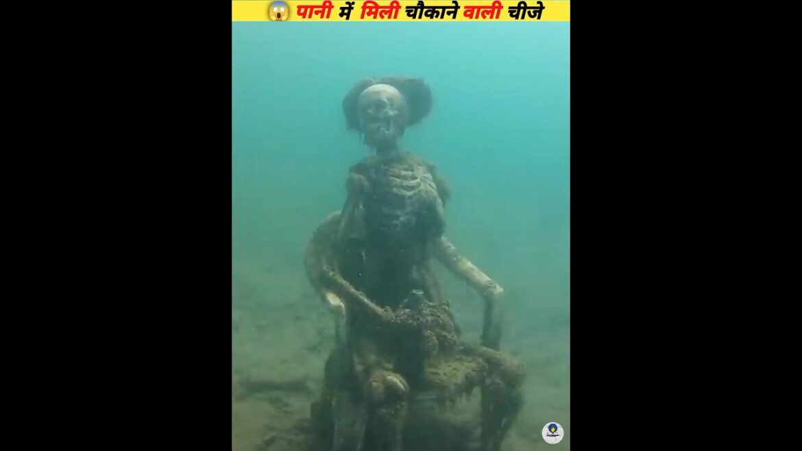 पानी के अंदर मिली चौकाने वाली चीजे ||😱|| part 2 scary things found in water #viral #facts #animals