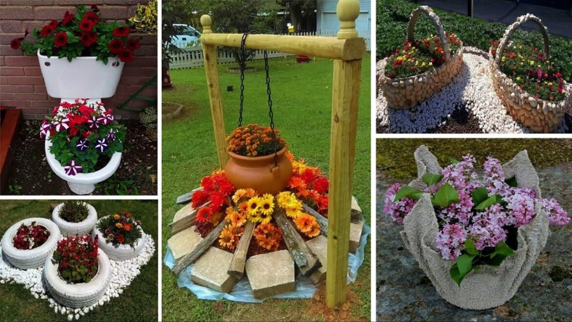 56 Creative Planter Garden Ideas: Elevate Your Outdoor Space with Unique Planting Solutions