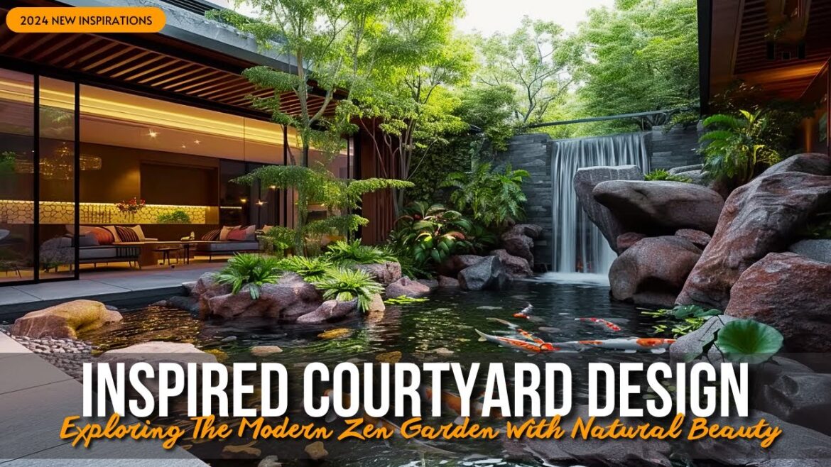 Inspired Modern Courtyard Design : Exploring The Modern Zen Garden With Natural Beauty Inspired Modern Courtyard Design : Exploring The Modern Zen Garden With Natural Beauty