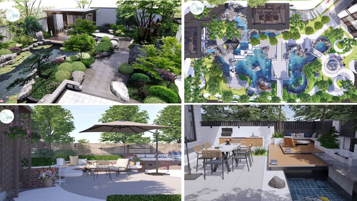 Top 5 beautiful garden designs for you