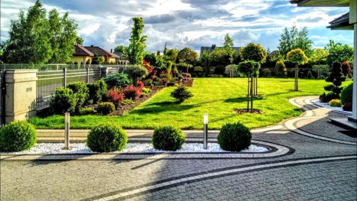 Home front yard landscape garden ideas | 2024 New design's for backyard landscaping ideas