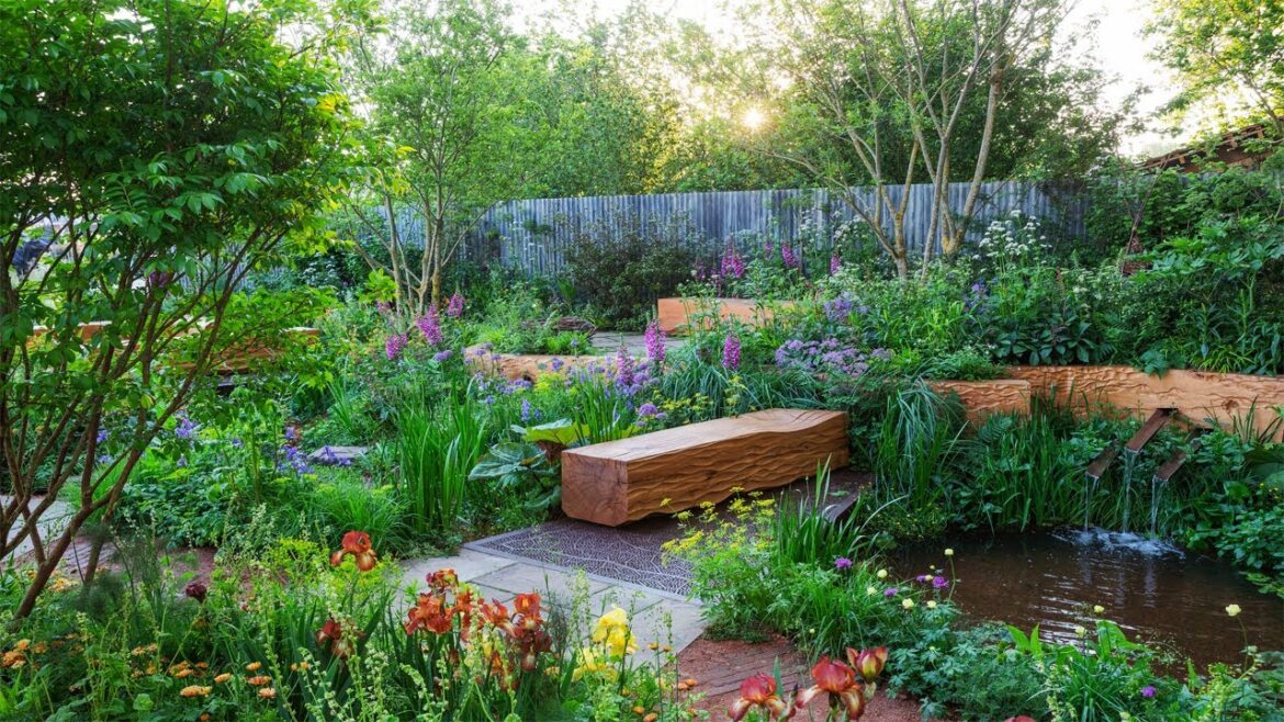 RHS Chelsea Flower Show 2024: The Octavia Hill Garden #chelseaflowershow #gardenideas #rhsgarden