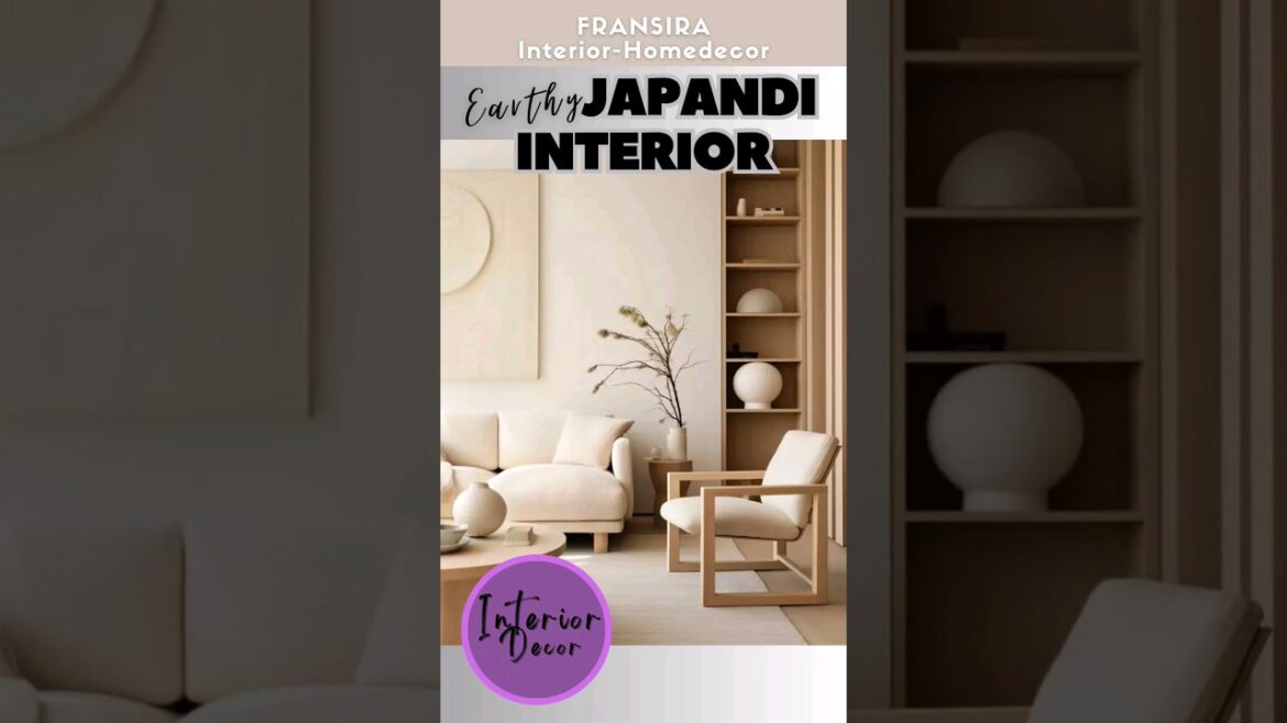 Japandi Living Room Decor | Japanese Living Room Design #japandistyle #livingroomdecor