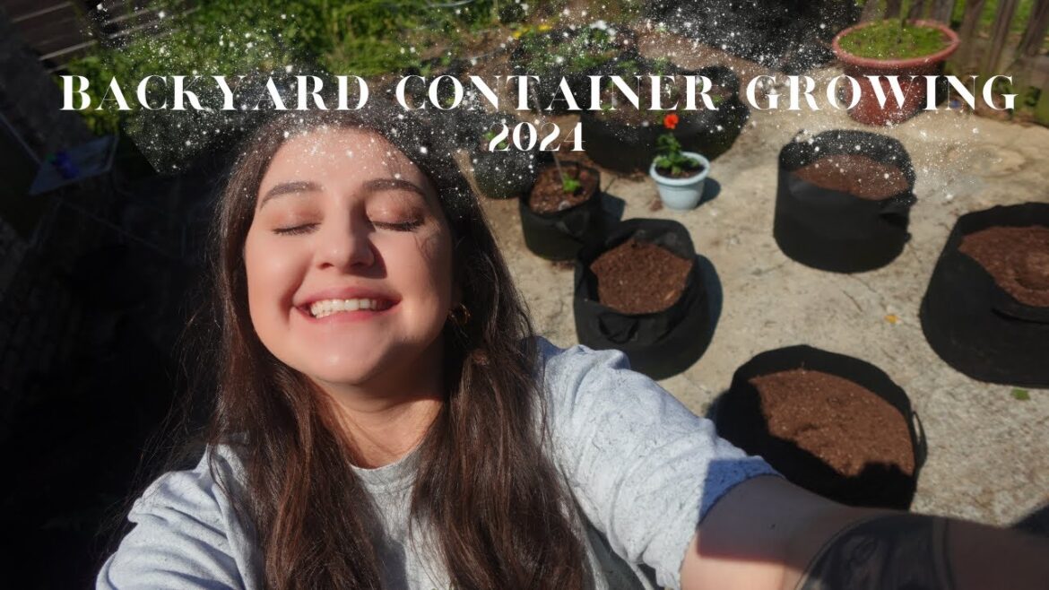 Backyard Container Garden / 2024