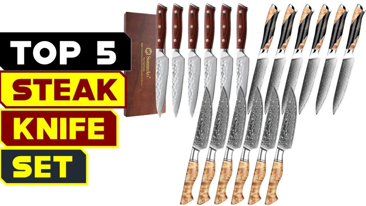 Top 5 Steak Knife Sets That Will Change the Way You Cut – Reviews & Rankings 2024! Top 5 Steak Knife Sets That Will Change the Way You Cut - Reviews & Rankings 2024!