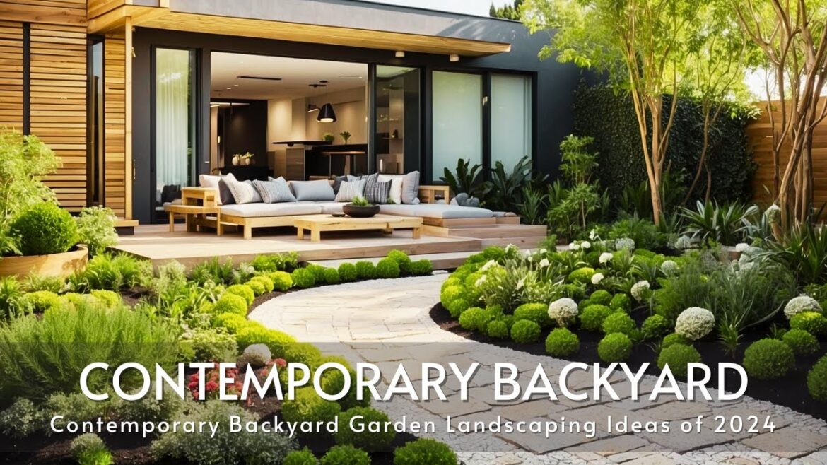 Contemporary Backyard Garden Landscaping Ideas of 2024 Contemporary Backyard Garden Landscaping Ideas of 2024