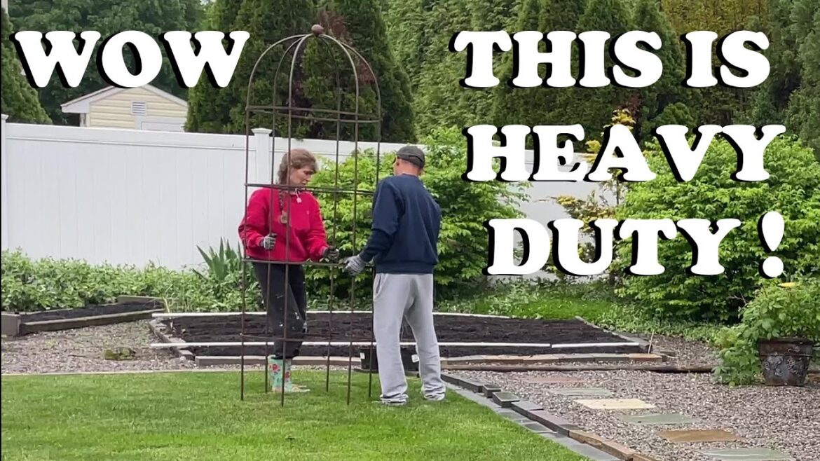 Assembling a GIANT Obelisk - Jardin Tower from Gardener's Supply