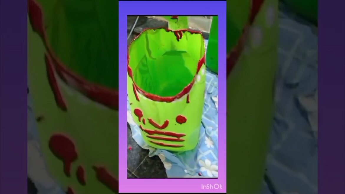 कबाड से जुगाड ☘️🏡 New planter #gardening #song #plants#pot#garden