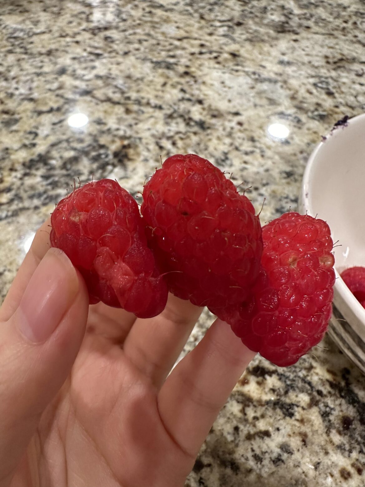 Is it mold on these raspberries?