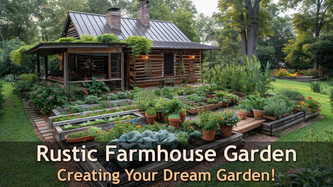Transform Your Outdoor Space: Rustic Farmhouse Garden Ideas