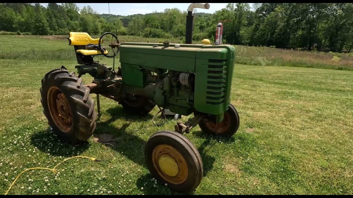 Left to Rot for Years- - Will It Run Again? John Deere Model M