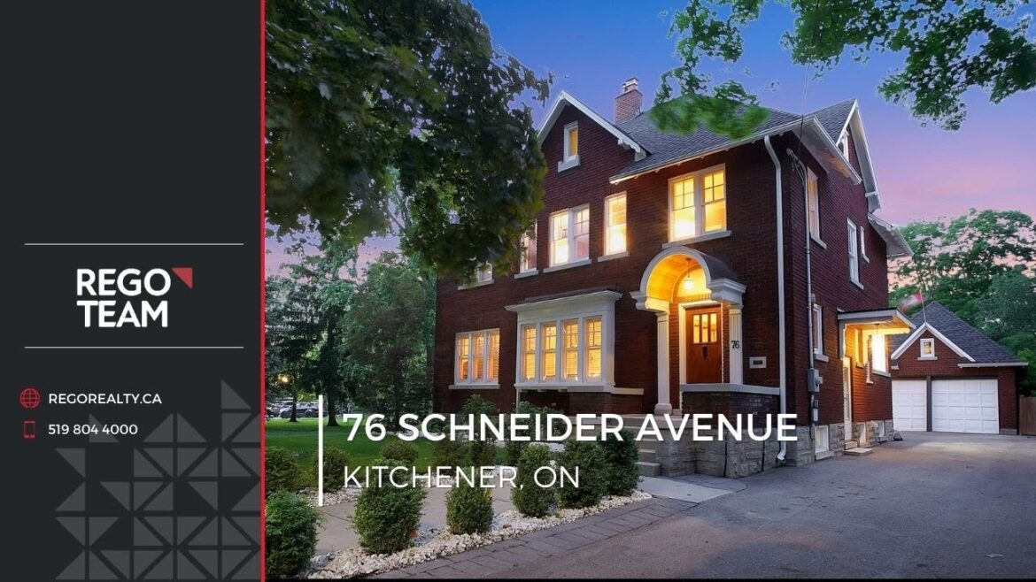 Kitchener Real Estate | 76 Schneider Ave | Rego Team