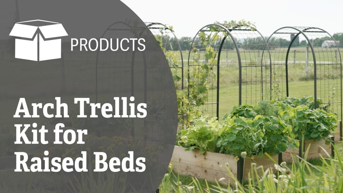 Arch Trellis Kit for Raised Beds Arch Trellis Kit for Raised Beds