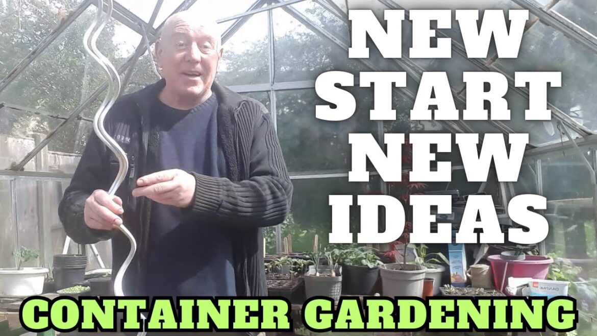 New Start New Ideas With Container Gardening