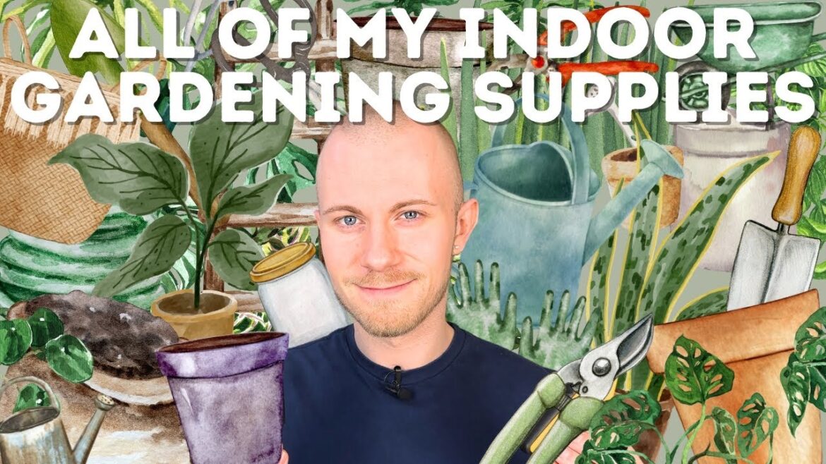 EVERYTHING I Keep In My Indoor Gardening Supply