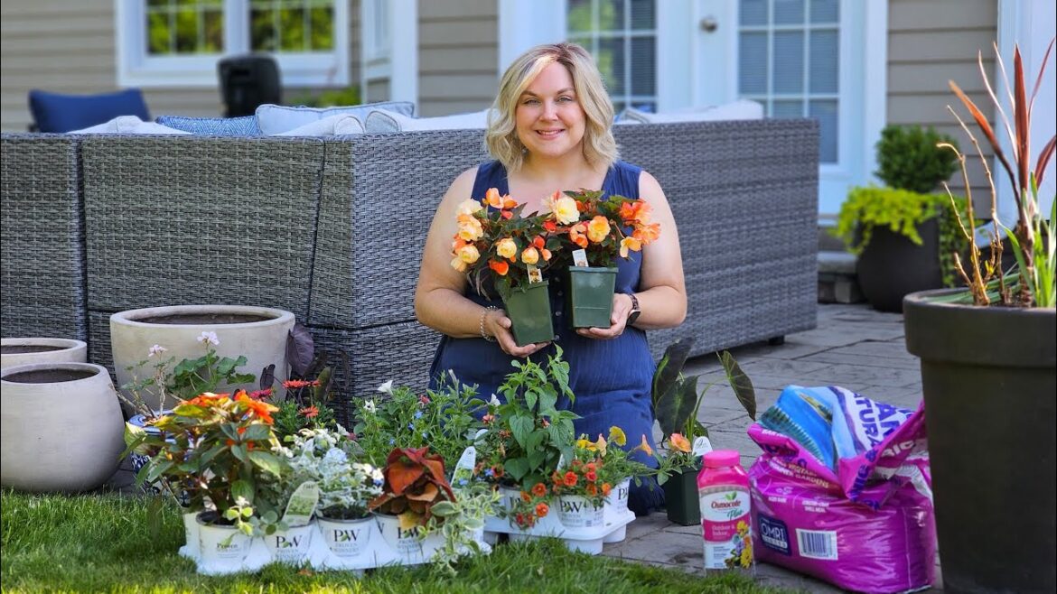 Summer Container Ideas & Combinations! Planting Summer Annual Pots & Decorating the Patio. Summer Container Ideas & Combinations! Planting Summer Annual Pots & Decorating the Patio.