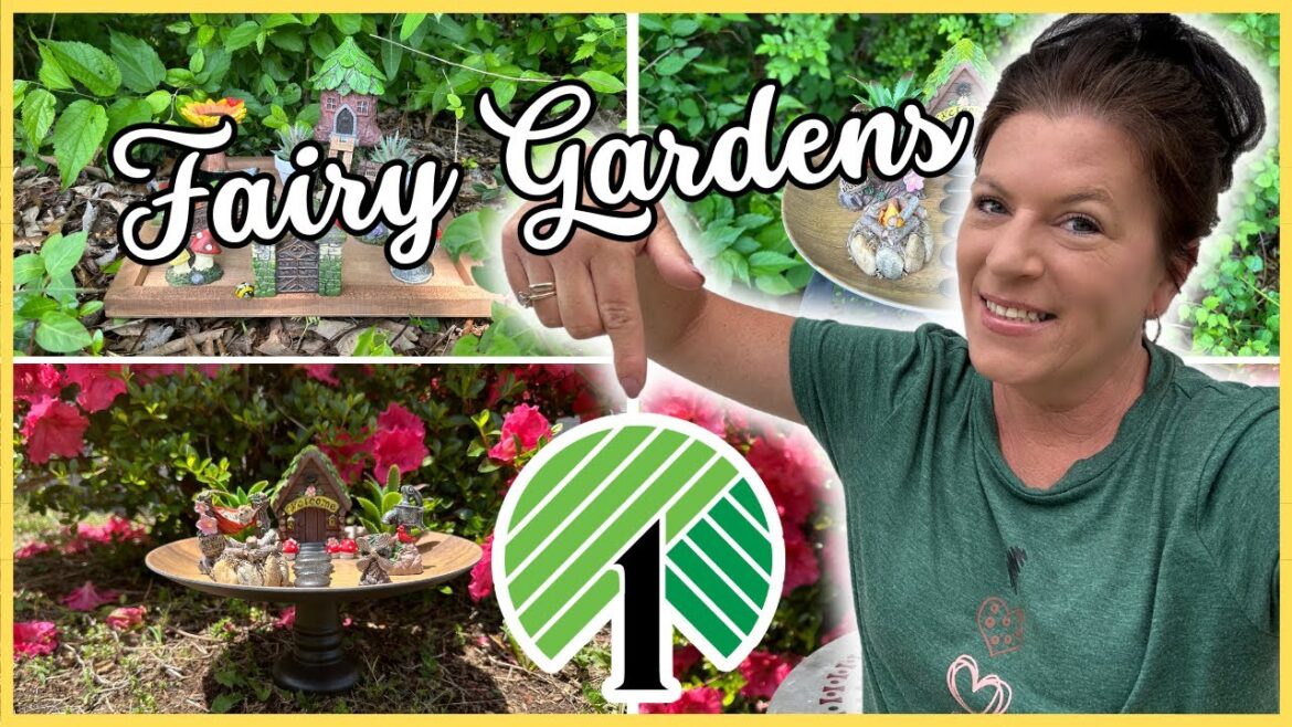 Dollar Fairy Garden Ideas/Easy Fairy Garden DIYs Dollar Fairy Garden Ideas/Easy Fairy Garden DIYs