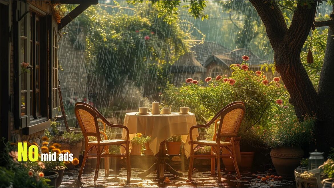 Soothing Rain Sounds from Japanese Garden Soothing Rain Sounds from Japanese Garden