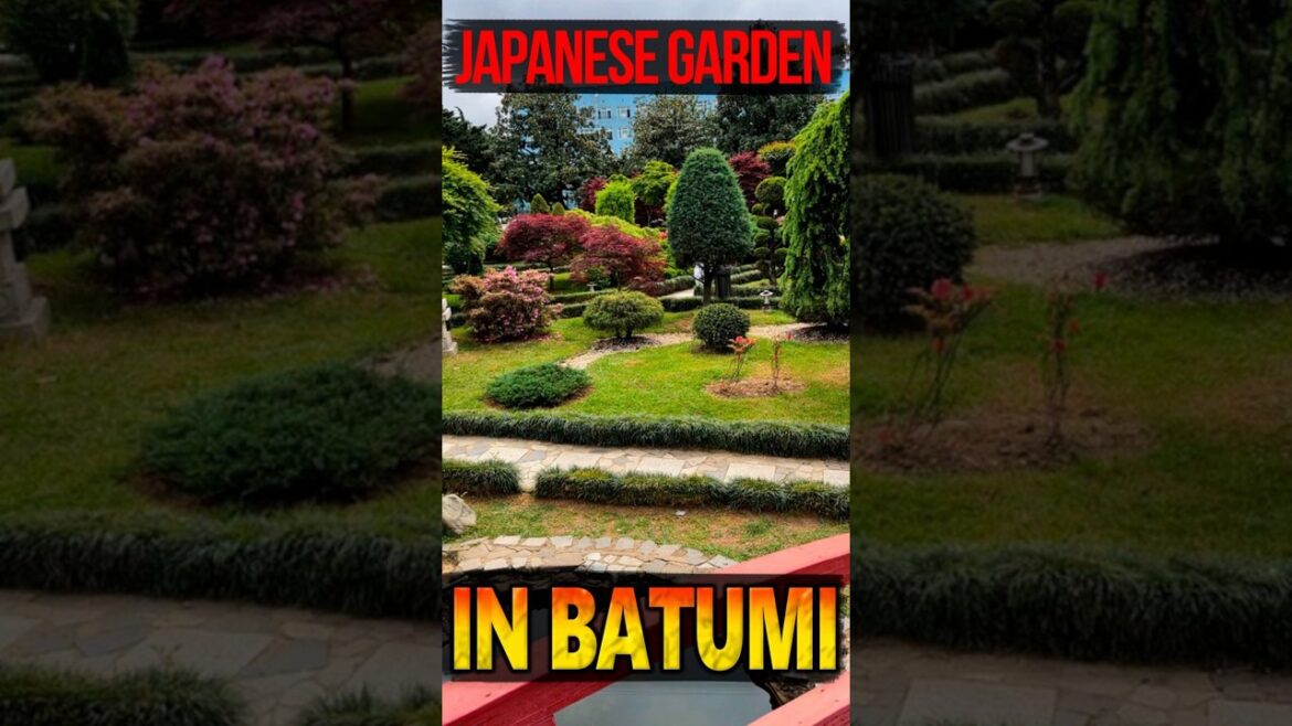 Japanese Garden (near the park on May 6), Batumi