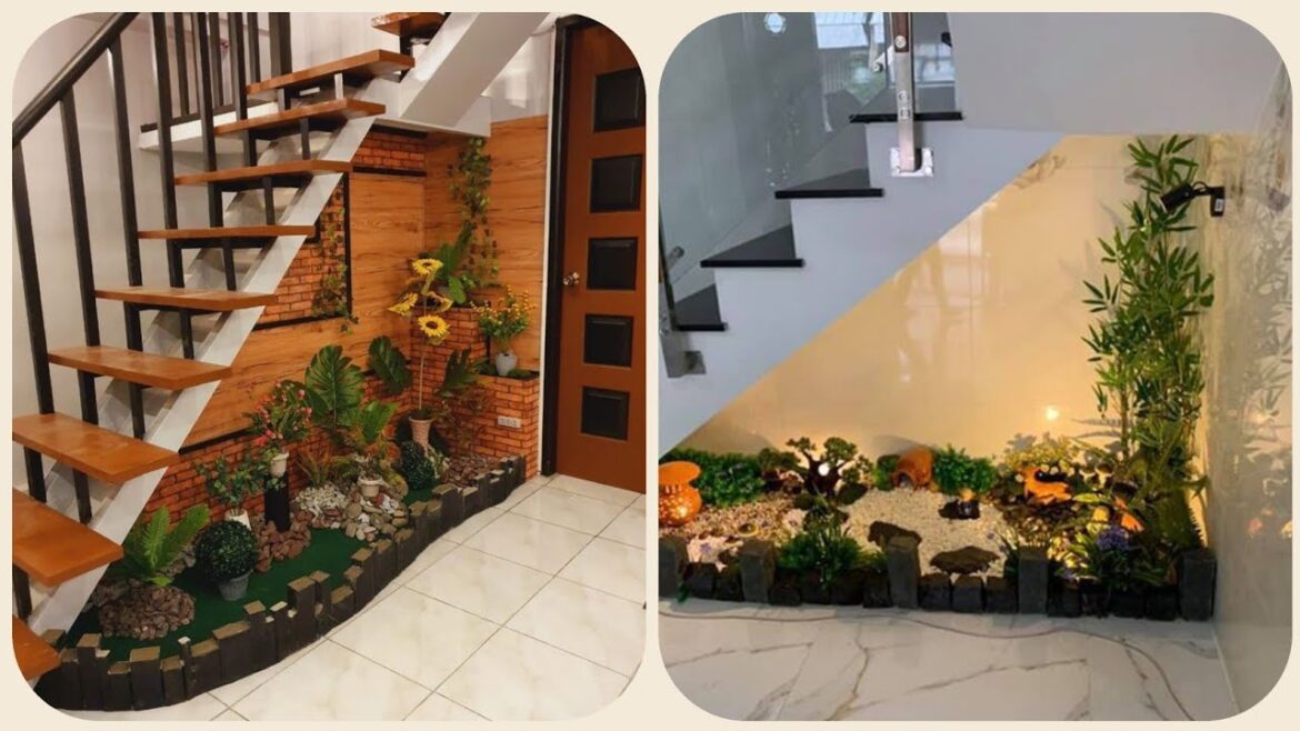 Best Landscaping Under the Stairs ideas/Designs to Refresh Your Outdoor Decorations Ideas 2024