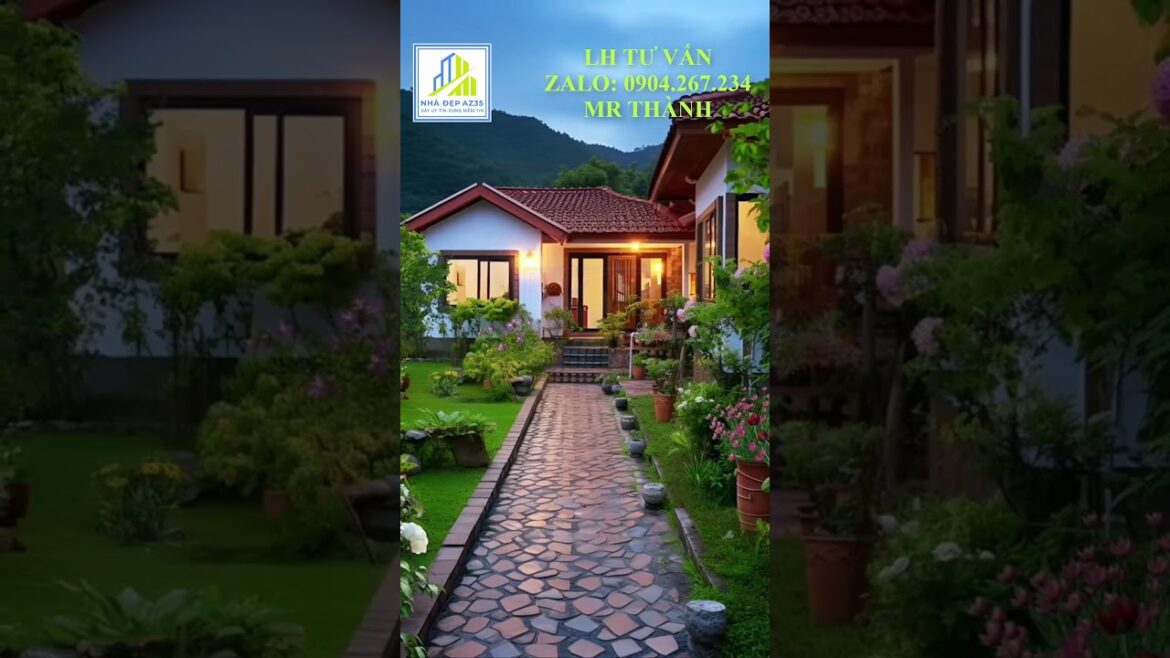 Vẻ Đẹp Nhà Cấp 4 Trong Bình Minh và Hoàng Hôn. 651. #shrots #home #villa #design Vẻ Đẹp Nhà Cấp 4 Trong Bình Minh và Hoàng Hôn. 651. #shrots #home #villa #design