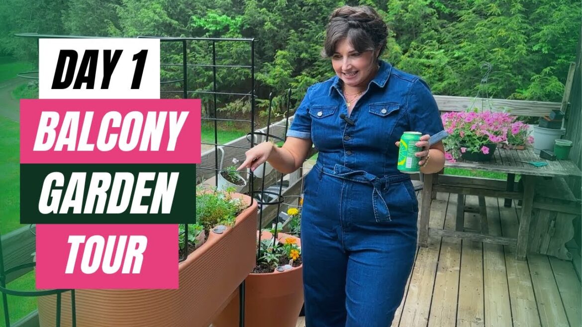 FOOLPROOF Low Maintenance Balcony Kitchen Garden Tour // Patio Vegetable Container Garden Ideas FOOLPROOF Low Maintenance Balcony Kitchen Garden Tour // Patio Vegetable Container Garden Ideas