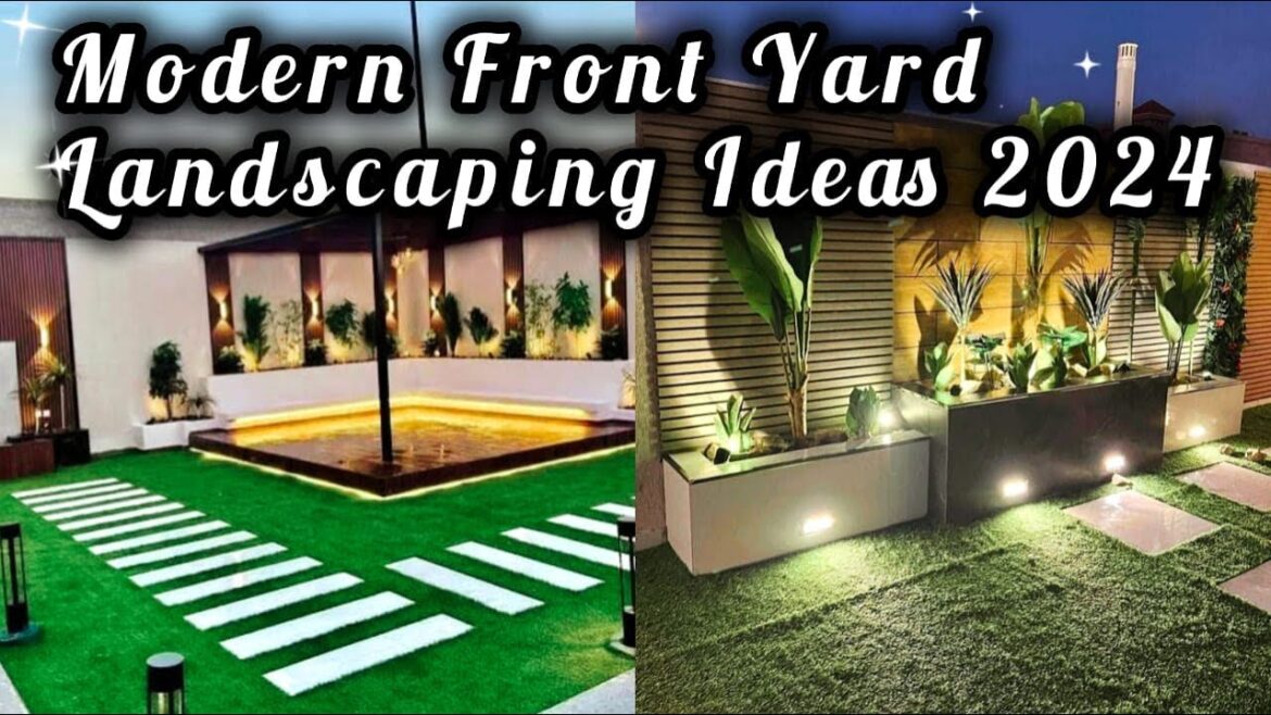 Front Yard Landscaping Ideas 2024| Modern Front House Design Ideas|Beautiful Garden And Yard Designs