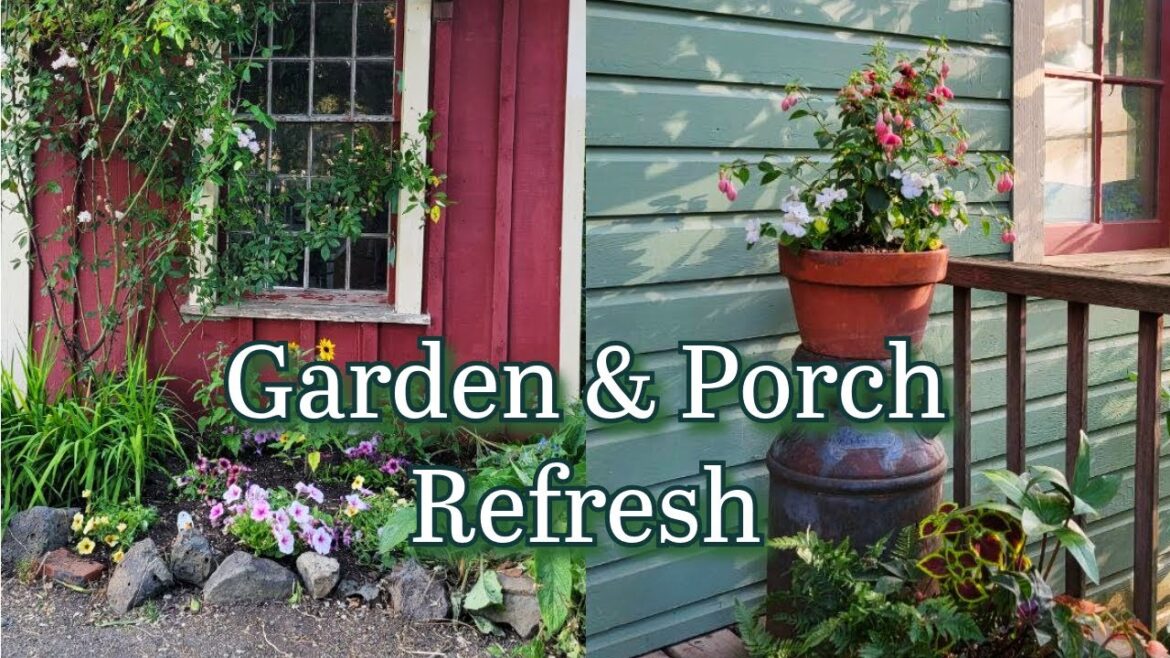 Summer Porch & Garden Makeover Summer Porch & Garden Makeover